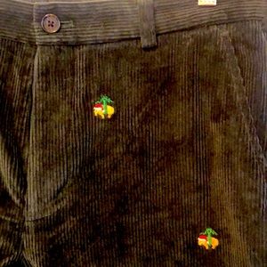 Brooks Brother’s Corduroy Christmas Pants